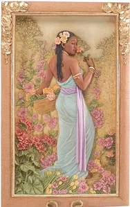 Ebony Visions - Spring Blossom Relief Panel