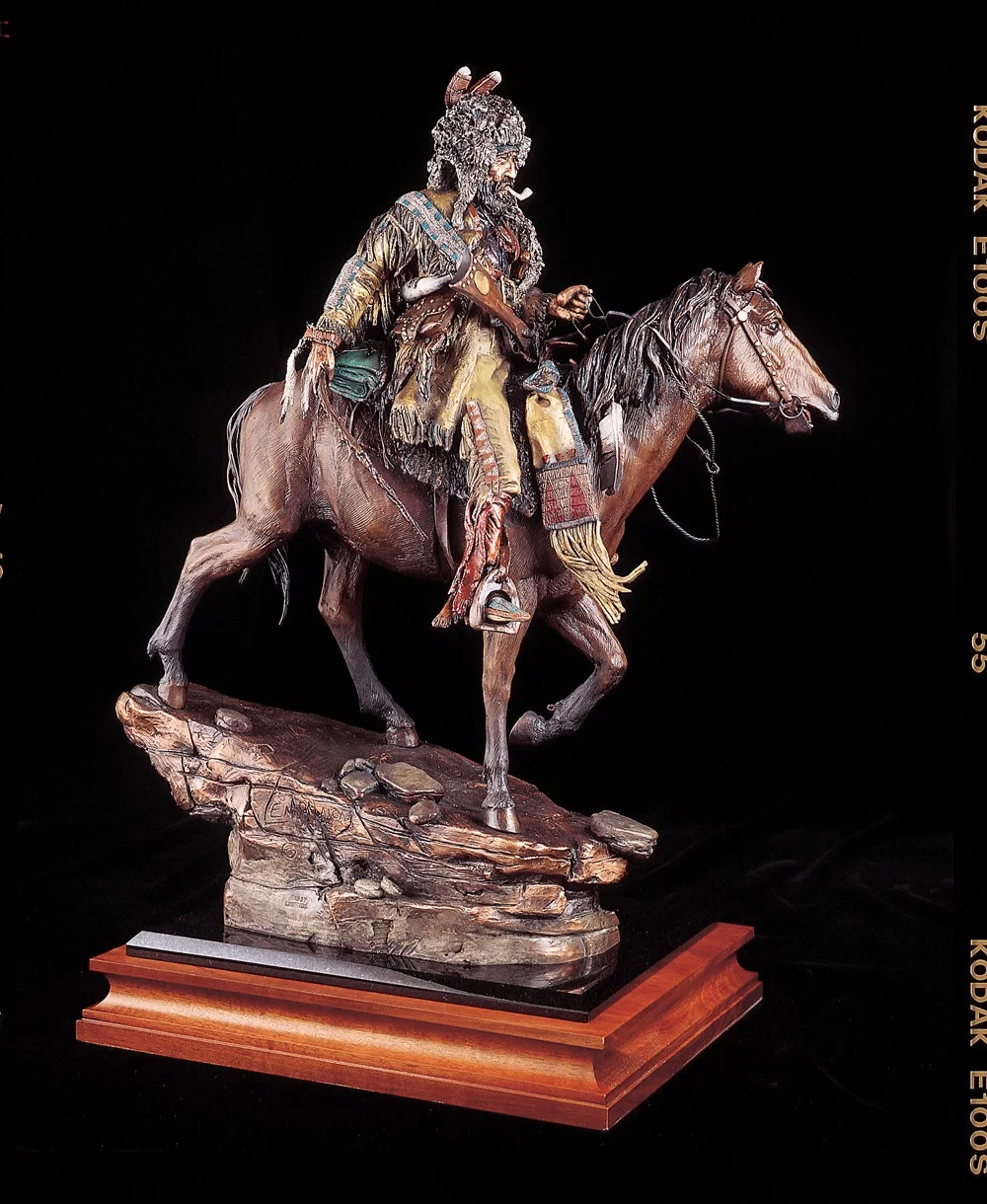 Down From High Lonesome Artist Proof by David Lemon — Mixed Media Sculpture