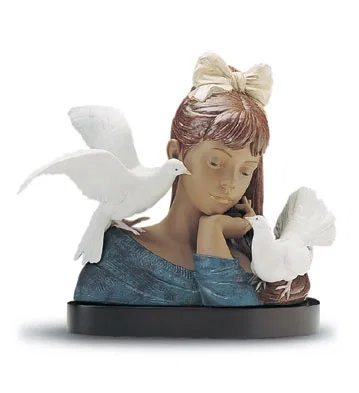 At Peace Le1000 1994-2001 by Lladro — Porcelain Figurine