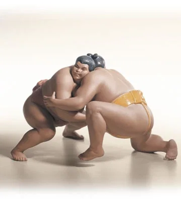 Tests Of Strength Le1000 1995-03 by Lladro — Porcelain Figurine