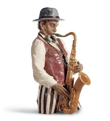 Playing The Blues by Lladro — Porcelain Figurine