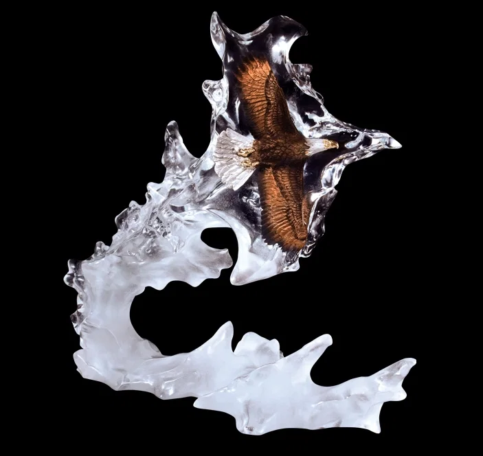 Spirit Flight by Kitty Cantrell — Mixed Media Sculpture