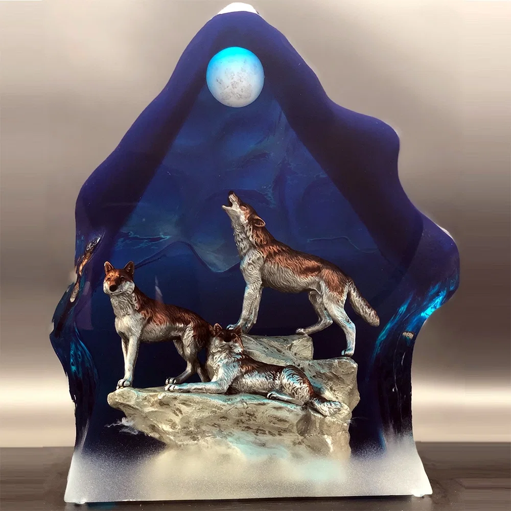 Moonlight Serenade by Kitty Cantrell — Mixed Media Sculpture
