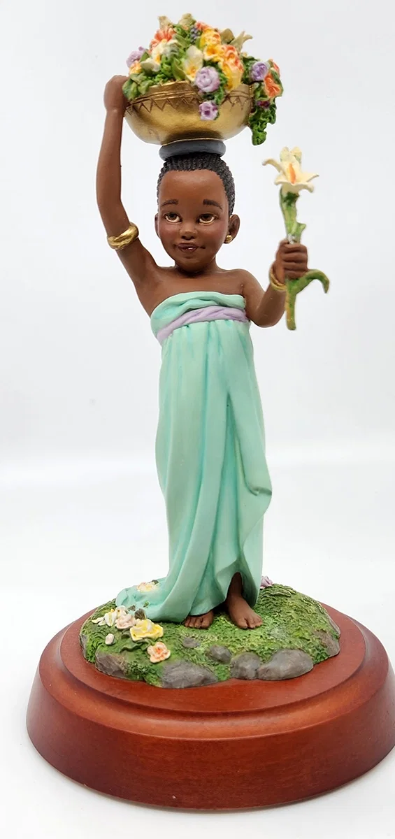 The Flower Girl by Ebony Visions