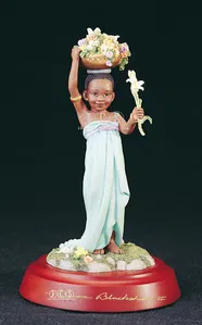 Ebony Visions - The Flower Girl Artist Signed