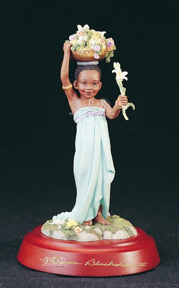 The Flower Girl Artist Signed by Ebony Visions