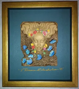 Ebony Visions - Spring Time Plaque Signed