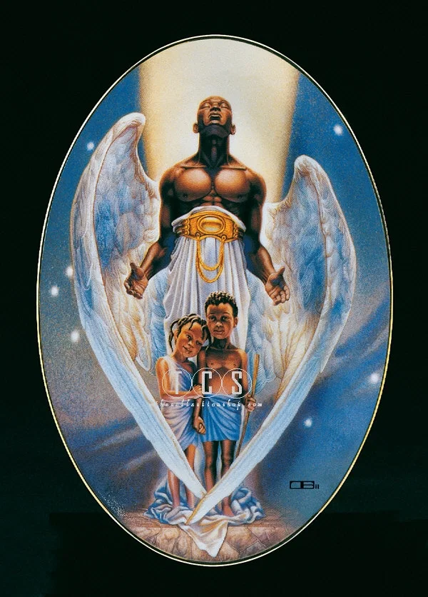 The Guardian Plate by Ebony Visions