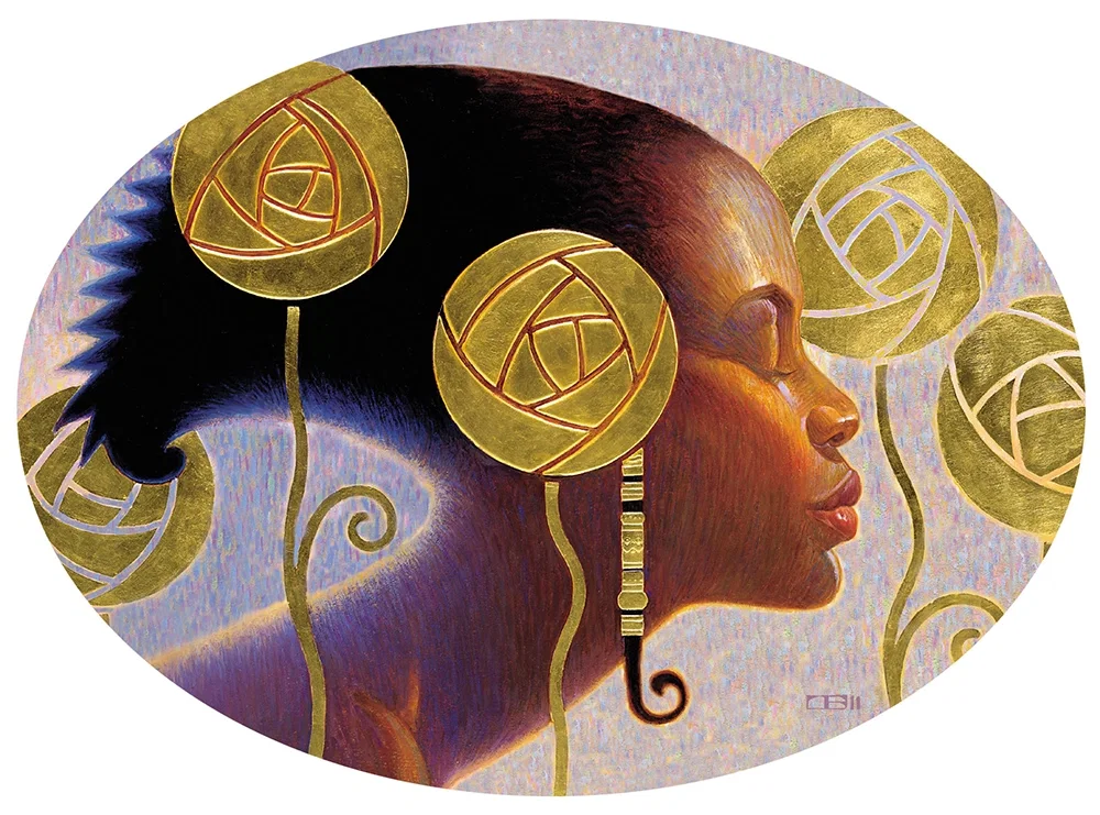 The Vision Begins Plate by Ebony Visions
