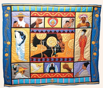 The Threads That Bind Quilt by Ebony Visions