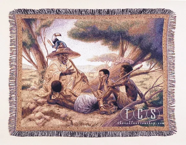 The Story Teller Afghan by Ebony Visions