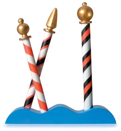 It's A Small World Gondolier Poles by WDCC Disney Classics — Porcelain Figurine