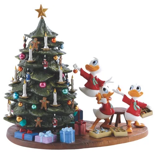 Mickeys Christmas Carol Holiday Helpers by WDCC Disney Classics — Porcelain Figurine