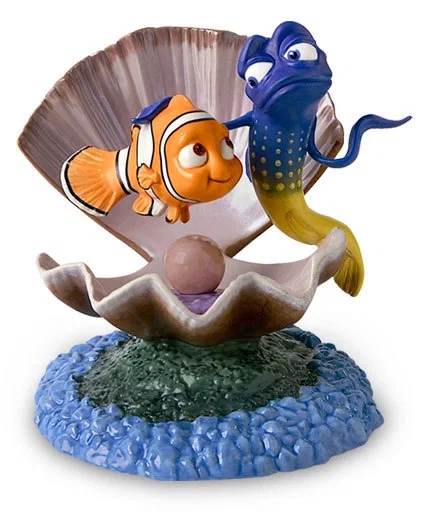 Finding Nemo And Gurgle Im From The Ocean by WDCC Disney Classics — Porcelain Figurine
