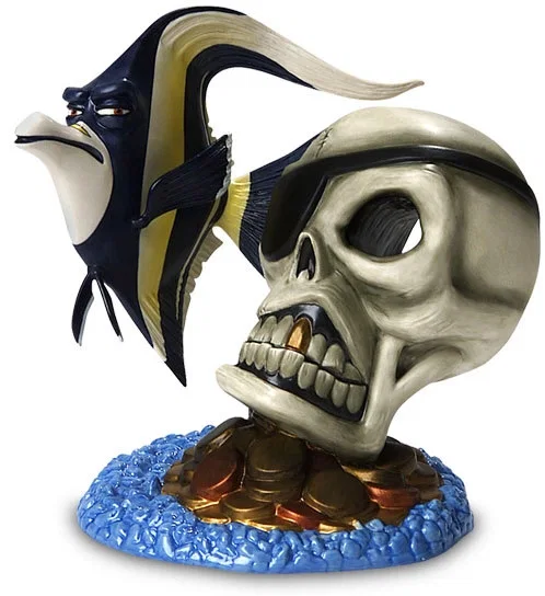 Finding Nemo Gill Nobody Touches Him by WDCC Disney Classics — Porcelain Figurine