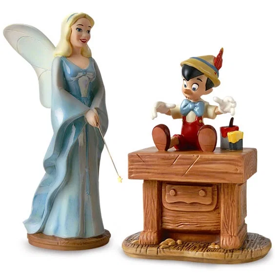 Pinocchio Blue Fairy And Pinocchio The Gift Of Life Is Thine by WDCC Disney Classics