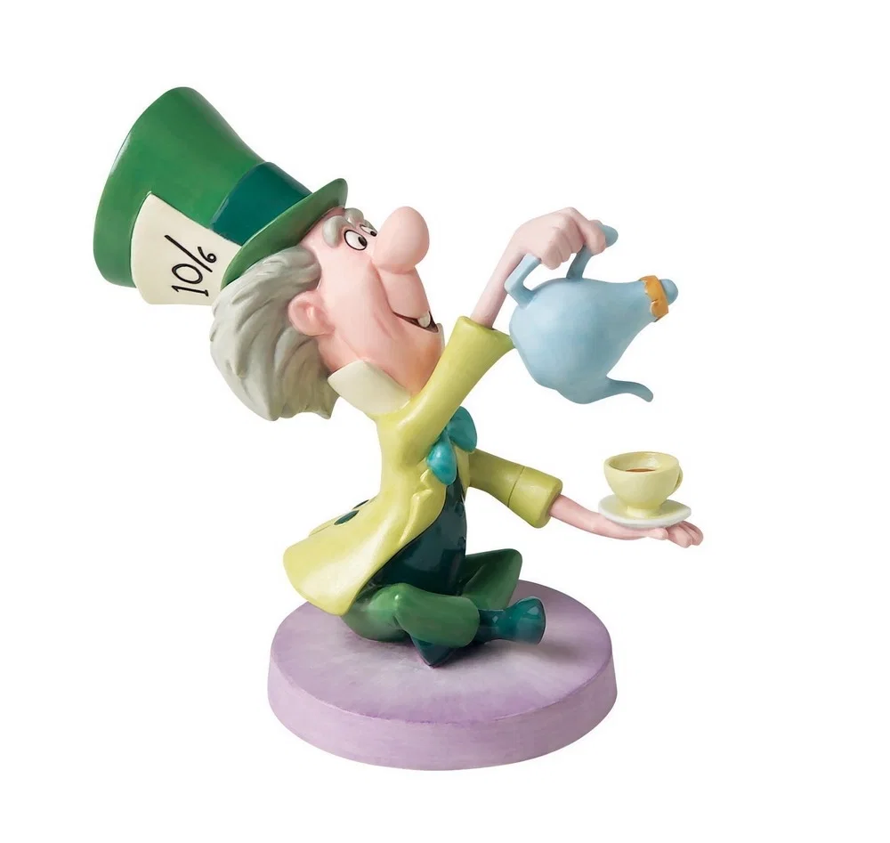 Alice In Wonderland Mad Hatter Topsy Turvy Tea Tottler Wdcc In The Spotlight Quintessentially Disney by WDCC Disney Classics — Porcelain Figurine