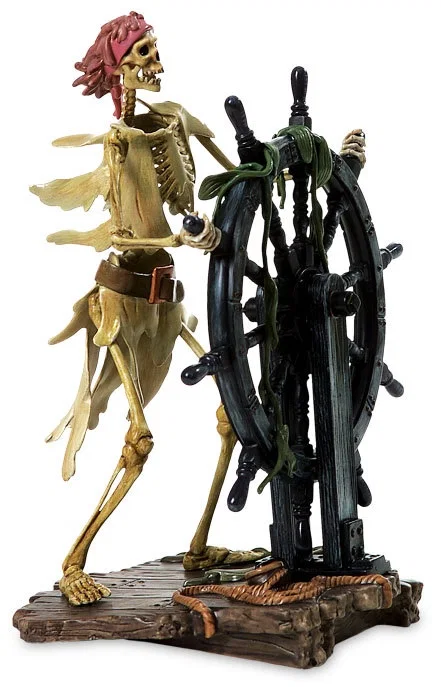 Pirates Of The Caribbean Helmsman Pirate It Be Too Late To Alter Course by WDCC Disney Classics — Porcelain Figurine