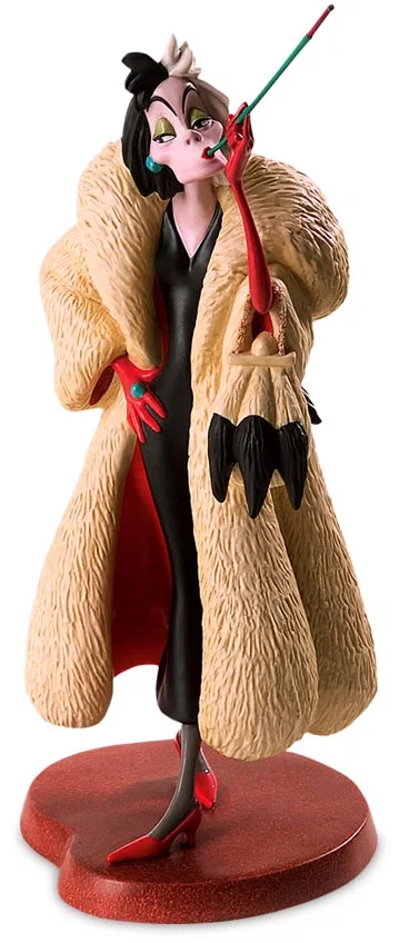 One Hundred and One Dalmatians Cruella De Vil Perfectly Wretched by WDCC Disney Classics — Porcelain Figurine