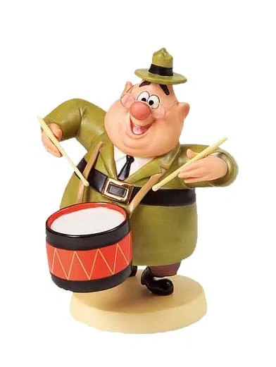 Mickey Mouse Club J Audubon Woodlore Beat The Drums by WDCC Disney Classics