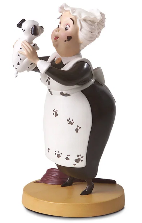 One Hundred and One Dalmatians Nanny Cook Look Heres Lucky by WDCC