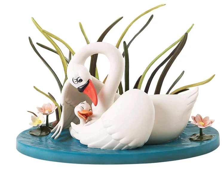 The Ugly Duckling And Mother A Loving Embrace by WDCC Disney Classics — Porcelain Figurine