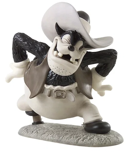 Two Gun Mickey Peg Leg Pete Ornery Outlaw by WDCC Disney Classics