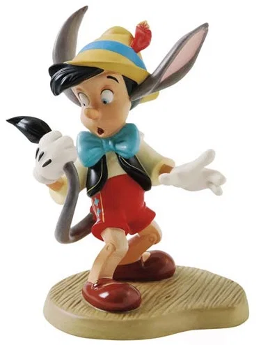 Pinocchio A Terrifying Tail by WDCC Disney Classics — Porcelain Figurine