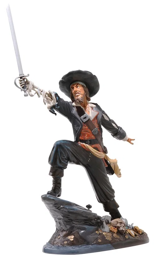 Pirates Of The Caribbean Captain Barbosa Black-Hearted Brigand by WDCC Disney Classics