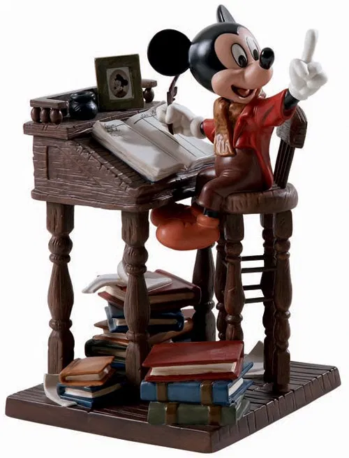 WDCC Disney Classics - Mickeys Christmas Carol Mickey Mouse Ernest Employee