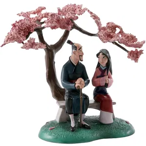 WDCC Disney Classics Mulan And Father When It Blooms It Will