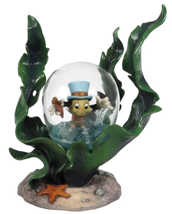 Pinocchio Jiminy Cricket Bubble Trouble by WDCC Disney Classics — Porcelain Figurine