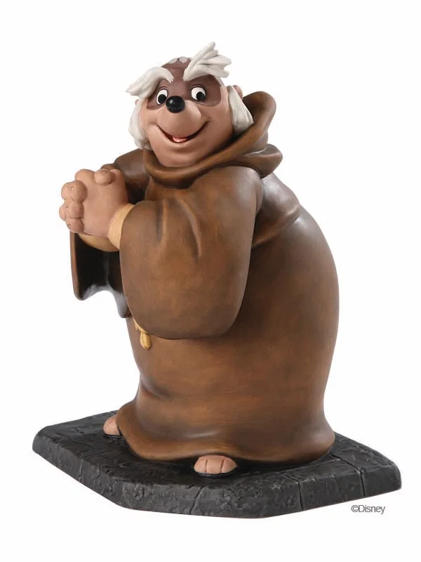 Robin Hood Friar Tuck Bemused Badger by WDCC Disney Classics