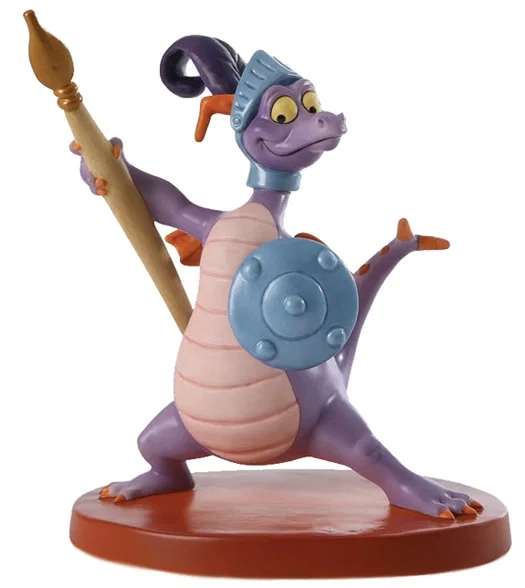 Figment Noble Knight by WDCC Disney Classics — Porcelain Figurine