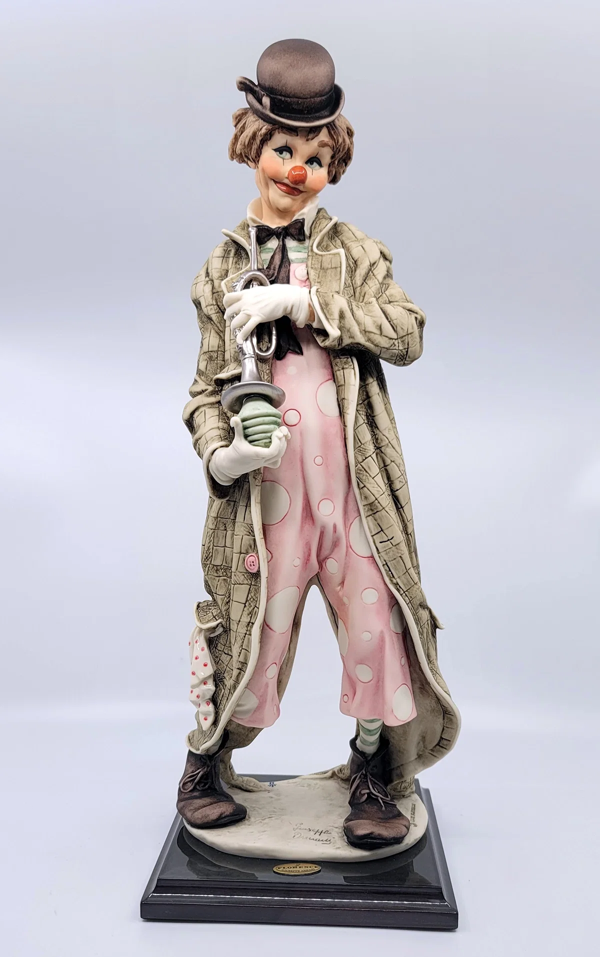 The Musical Clown by Giuseppe Armani — Sculpture