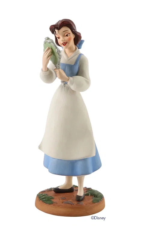 Beauty And The Beast Belle (with Mirror) He's Really Kind And Gentle He's My Friend by WDCC Disney Classics — Porcelain Figurine