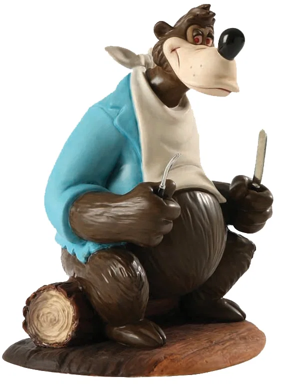 Song Of The South Brer Bear A Hankering For Hare by WDCC Disney Classics — Porcelain Figurine