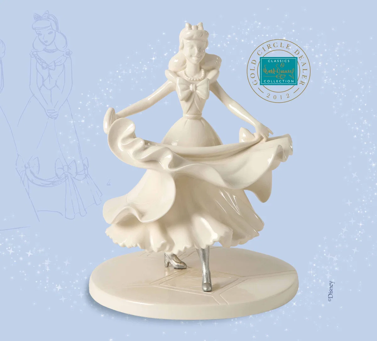 Cinderella Isn't it Lovely? Do you like it? Gold Circle Exclusive by WDCC Disney Classics — Porcelain Figurine