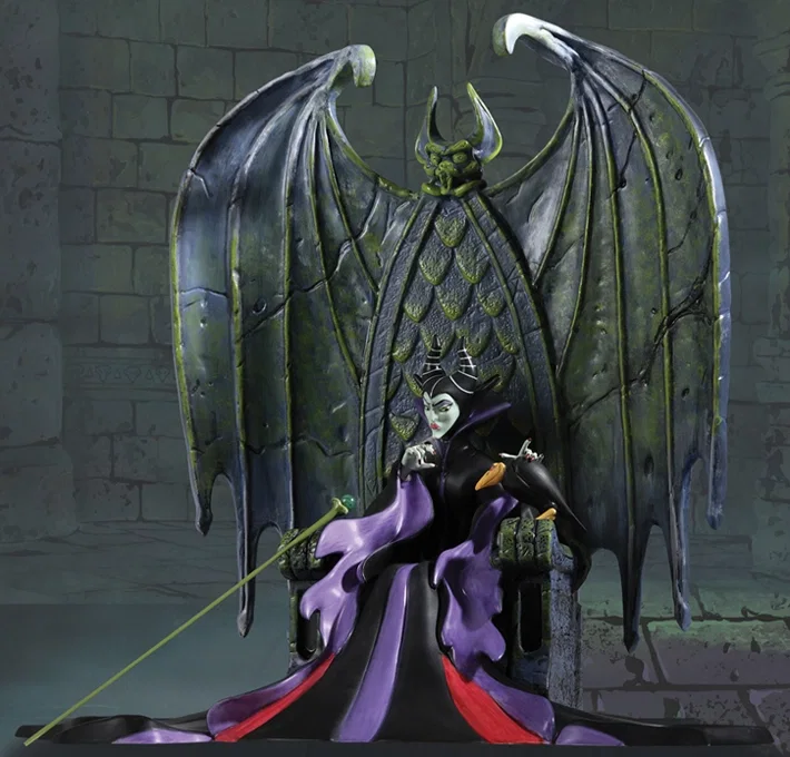 Sleeping Beauty Maleficent Sinister Sorceress by WDCC Disney Classics — Porcelain Figurine