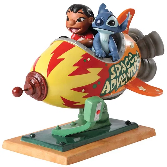 Lilo and Stitch Storefront Spaceship by WDCC Disney Classics — Porcelain Figurine