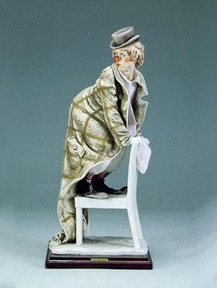 The Merry Clown by Giuseppe Armani — Sculpture