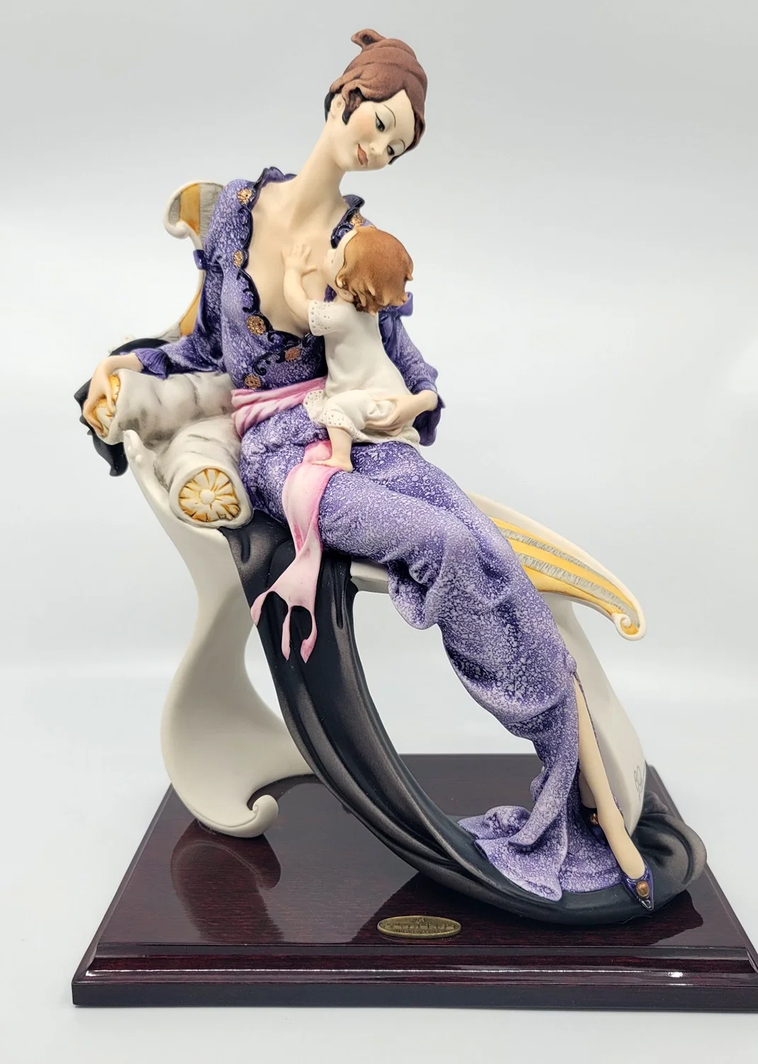 Mother And Child by Giuseppe Armani — Sculpture