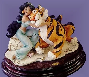 Figurine collection Jasmine et Rajah - Beige - 0.00