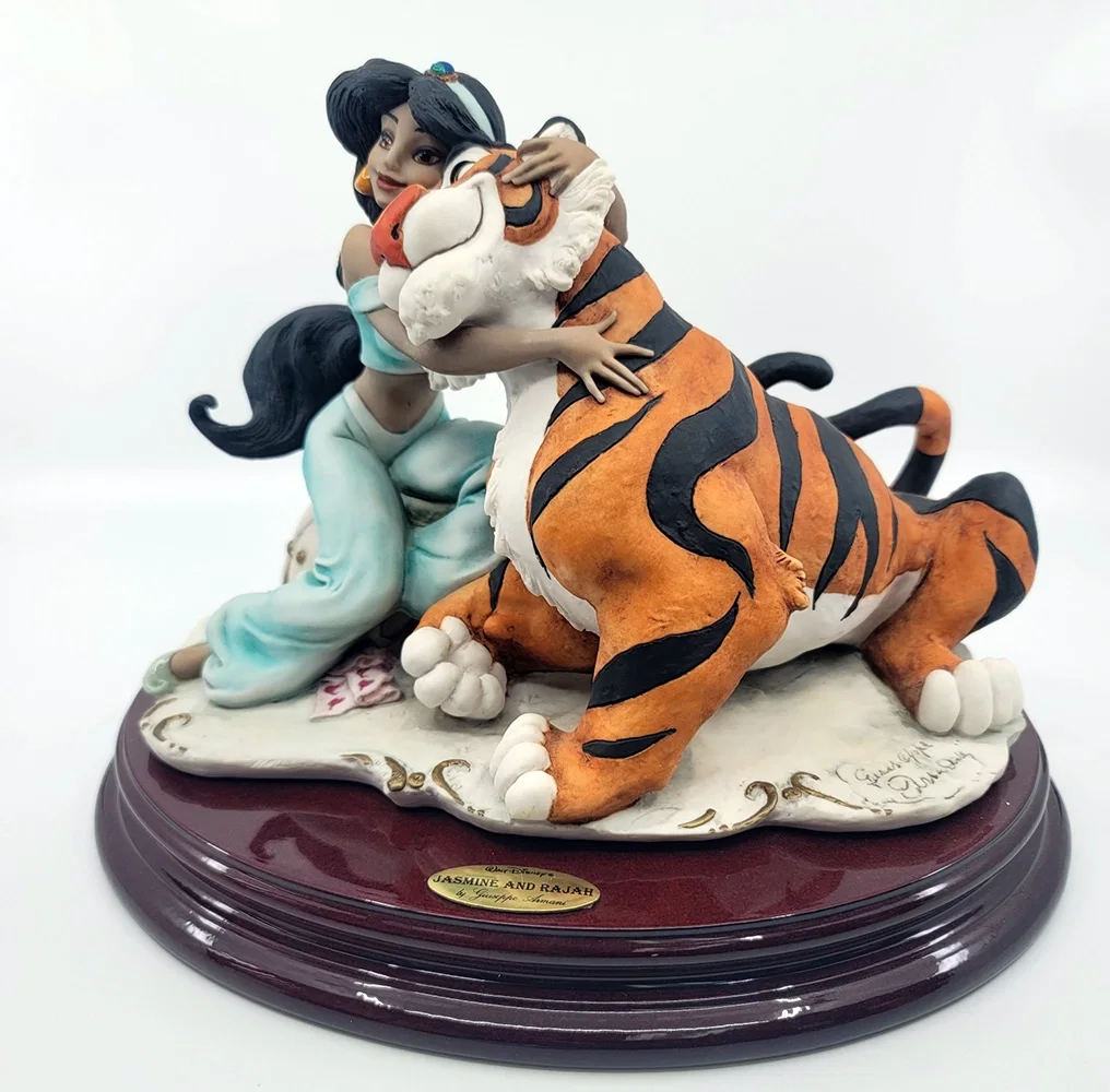 Jasmine And Rajah Hand Signed by Giuseppe Armani — Sculpture