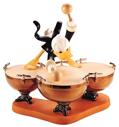 Symphony Hour Donald Duck Donald's Drum Beat by WDCC Disney Classics