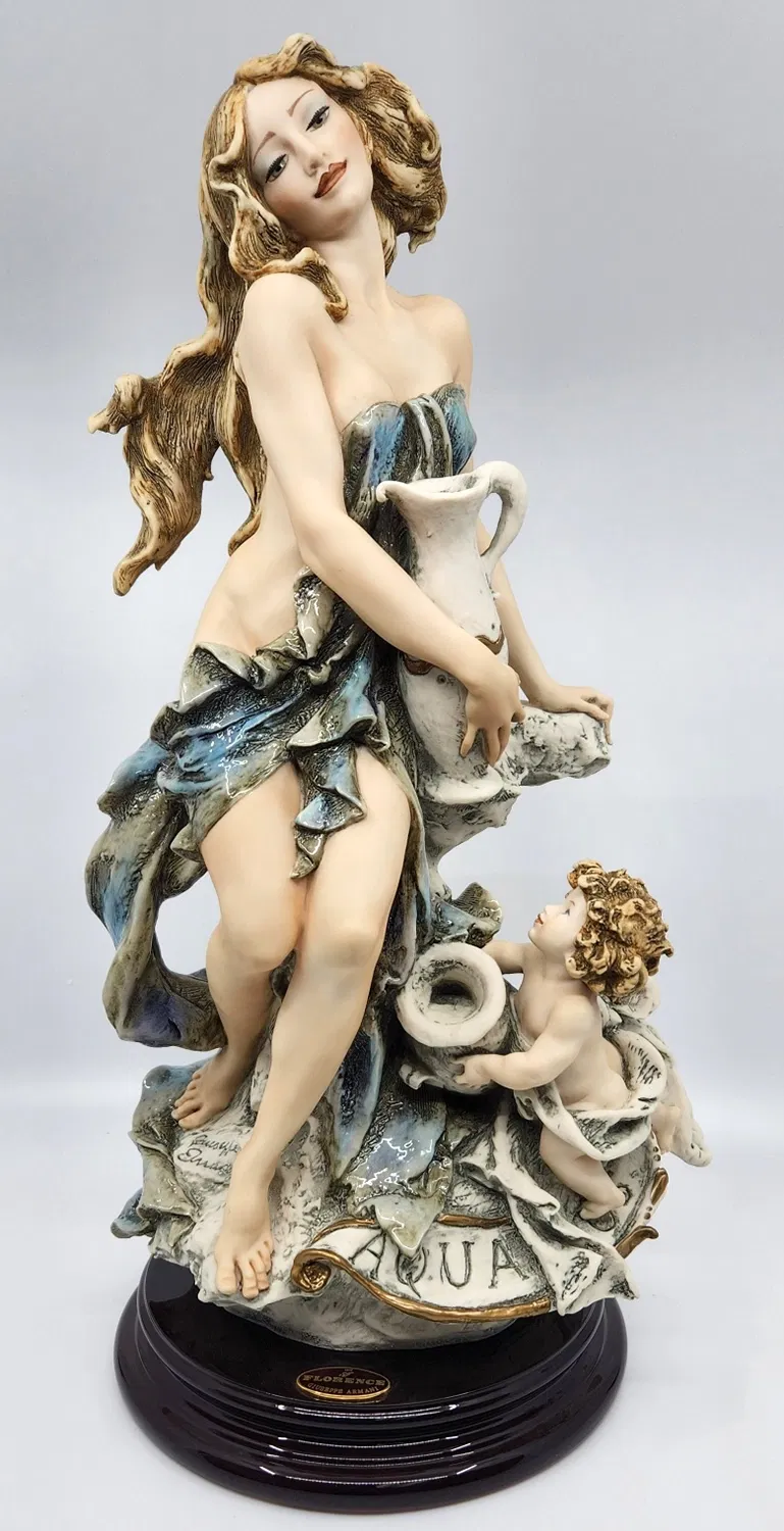 希少　美品　FLORENCE社　ジュゼッペアルマーニ　モリフクロウ　ITALY製 FLORENCE社 ジュゼッペアルマーニ フクロウ ITALY製 置き物