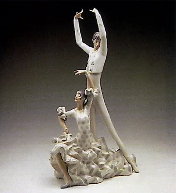 Flamenco Dancers 1969-93 by Lladro — Porcelain Figurine