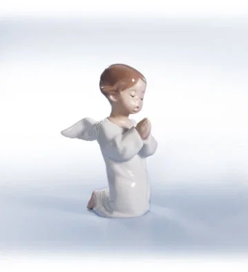 LLADRO 天使の像 4538 Angel, Praying by Lladro | Porcelain Figurine
