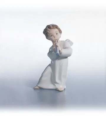 Lladro - Angel With Horn