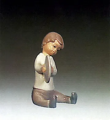 Lladro - Boy With Cymbal 1969-79